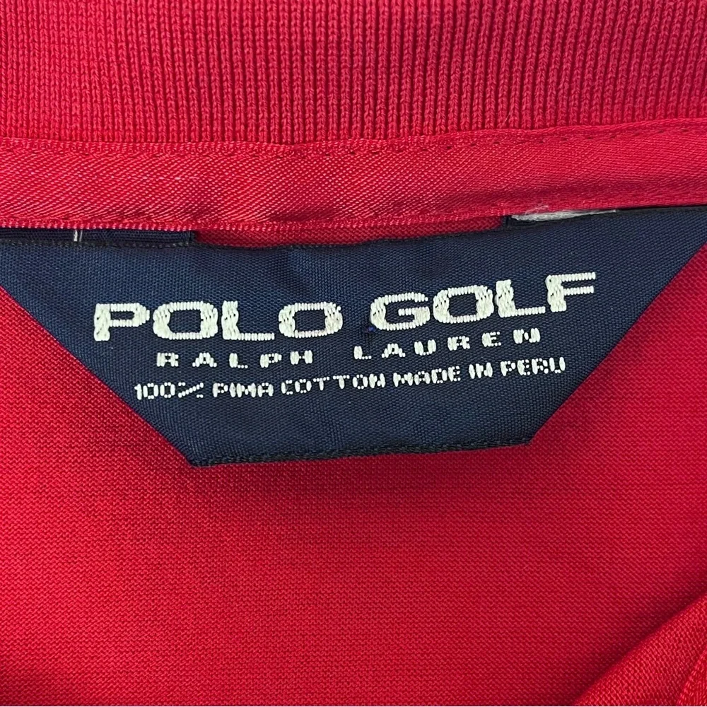 Ralph Lauren Polo Golf Men's 100% Pima Cotton Performance Polo Size XL; Sports